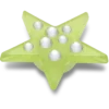 Grüne Edelstein-Stern-Jibbitz™-Anstecker Grüne Edelstein-Stern-Jibbitz™-Anstecker