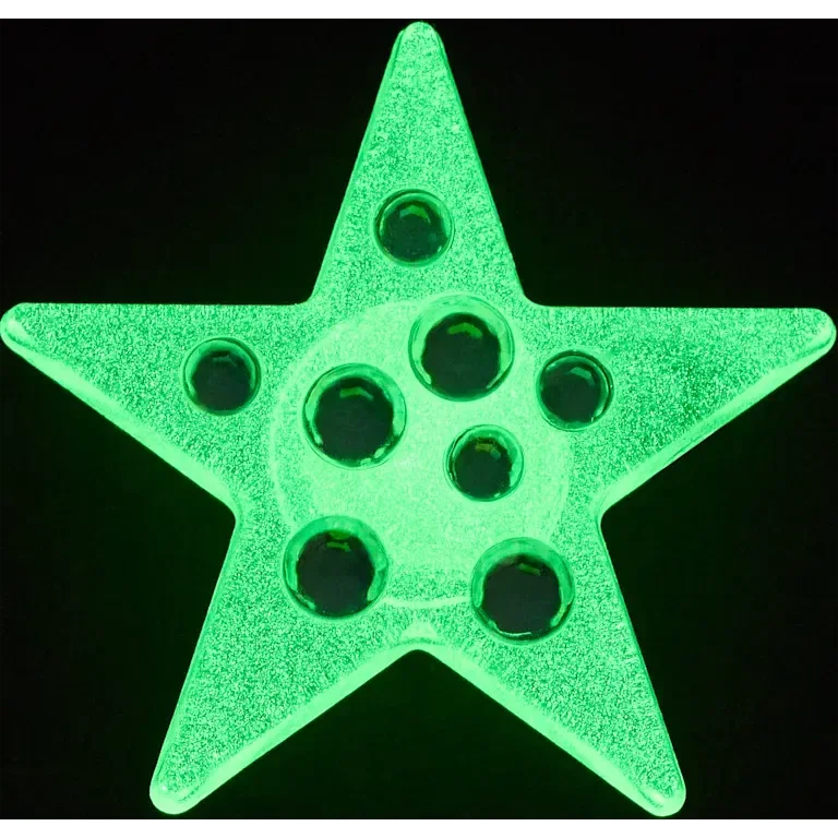 Grüne Edelstein-Stern-Jibbitz™-Anstecker Grüne Edelstein-Stern-Jibbitz™-Anstecker