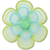 Grüne Jibbitz-Anstecker mit Netzblume Grüne Jibbitz-Anstecker mit Netzblume