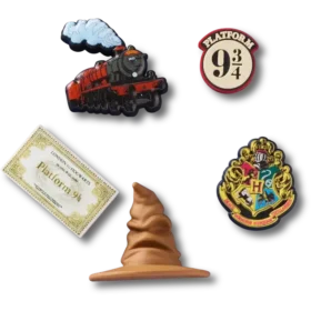Harry-Potter-5er-Pack Jibbitz-Anstecker