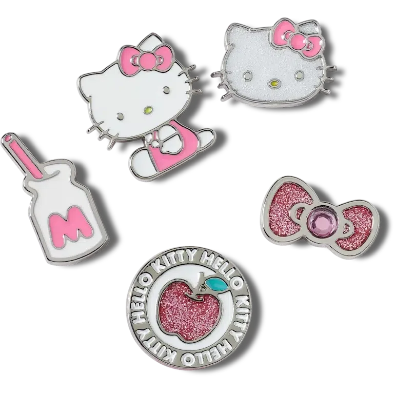 Hello Kitty Elevated 5er-Pack Jibbitz-Anstecker Hello Kitty Elevated 5er-Pack Jibbitz-Anstecker