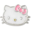 Hello Kitty Glitter-Katze Jibbitz-Schuhanhänger Hello Kitty Glitter-Katze Jibbitz-Schuhanhänger