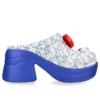 Hello Kitty Siren Clogs «Weiss-Blau»