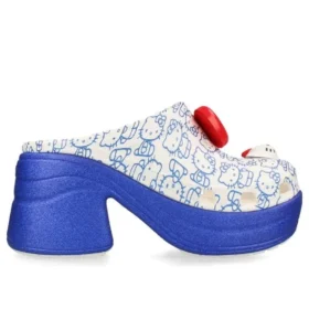 Hello Kitty Siren Clogs «Weiss-Blau»