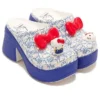 Hello Kitty Siren Clogs «Weiss-Blau»