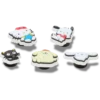 HK Friends 5er-Pack Jibbitz-Anstecker