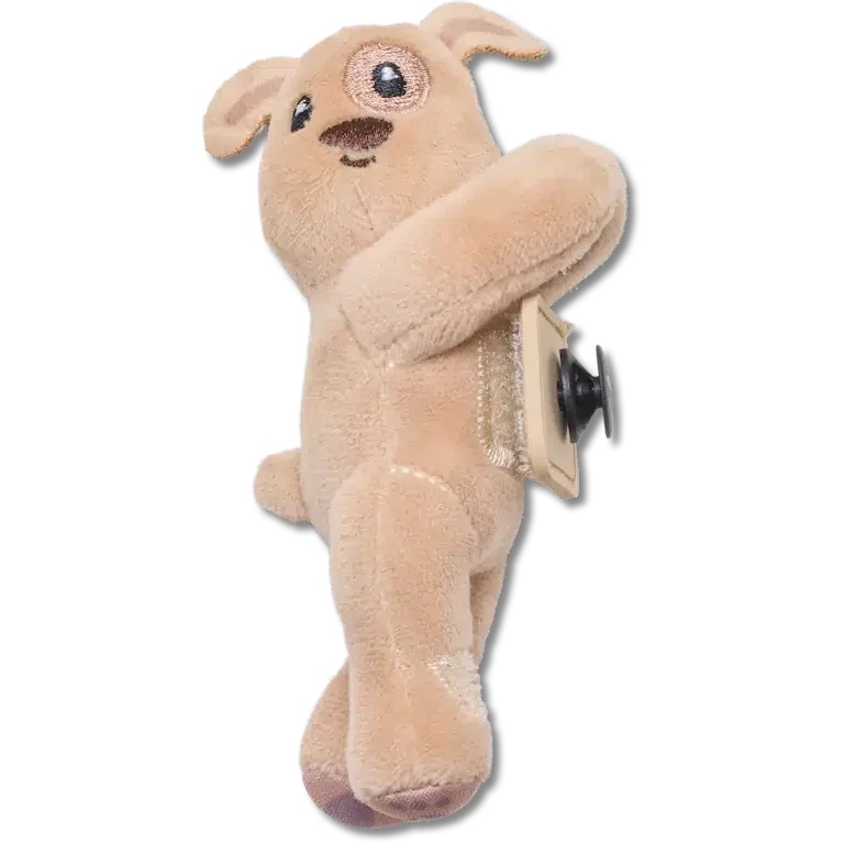 Huggitz Brauner Welpe Jibbitz-Schuhanhänger Huggitz Brauner Welpe Jibbitz-Schuhanhänger