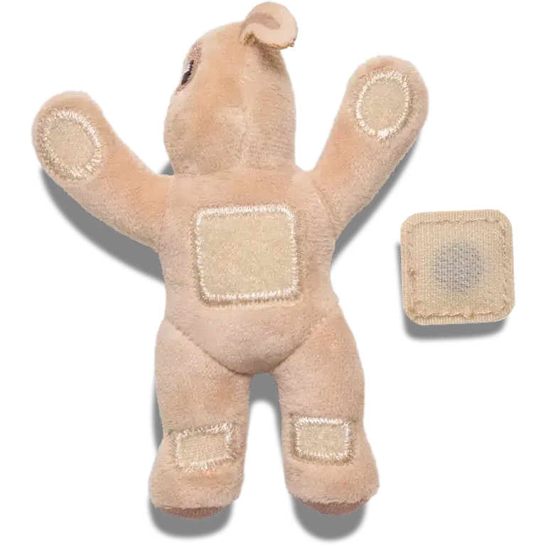 Huggitz Brauner Welpe Jibbitz-Schuhanhänger Huggitz Brauner Welpe Jibbitz-Schuhanhänger