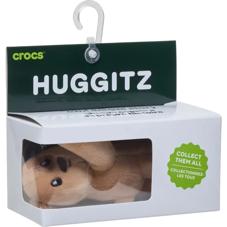 Huggitz Brauner Welpe Jibbitz-Schuhanhänger Huggitz Brauner Welpe Jibbitz-Schuhanhänger