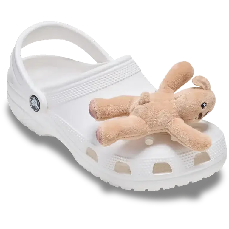 Huggitz Brauner Welpe Jibbitz-Schuhanhänger Huggitz Brauner Welpe Jibbitz-Schuhanhänger
