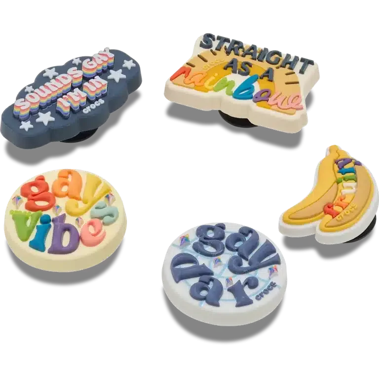 Irreverent Pride 5er-Pack Jibbitz-Anstecker Irreverent Pride 5er-Pack Jibbitz-Anstecker