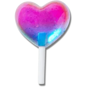 Jelly Heart Lollipop Jibbitz™-Anstecker