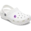 Jibbitz-Anstecker aus der Amethyst-Kollektion (Geburtsstein des Monats Februar)