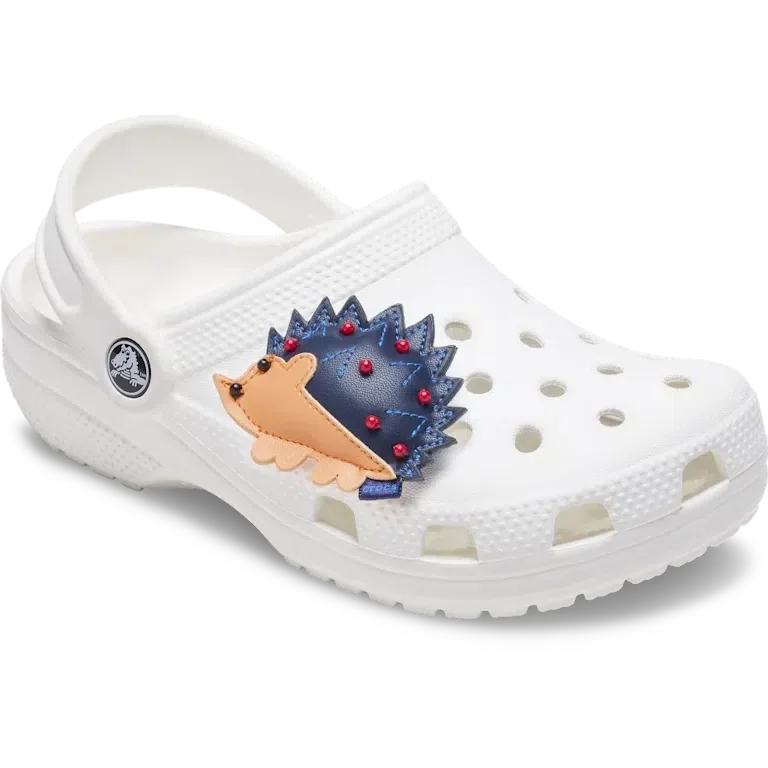 Jibbitz-Anstecker aus Kunstleder in Igel-Form Jibbitz-Anstecker aus Kunstleder in Igel-Form