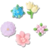 Jibbitz-Anstecker «Beaded Flowers» 5er-Pack Jibbitz-Anstecker «Beaded Flowers» 5er-Pack