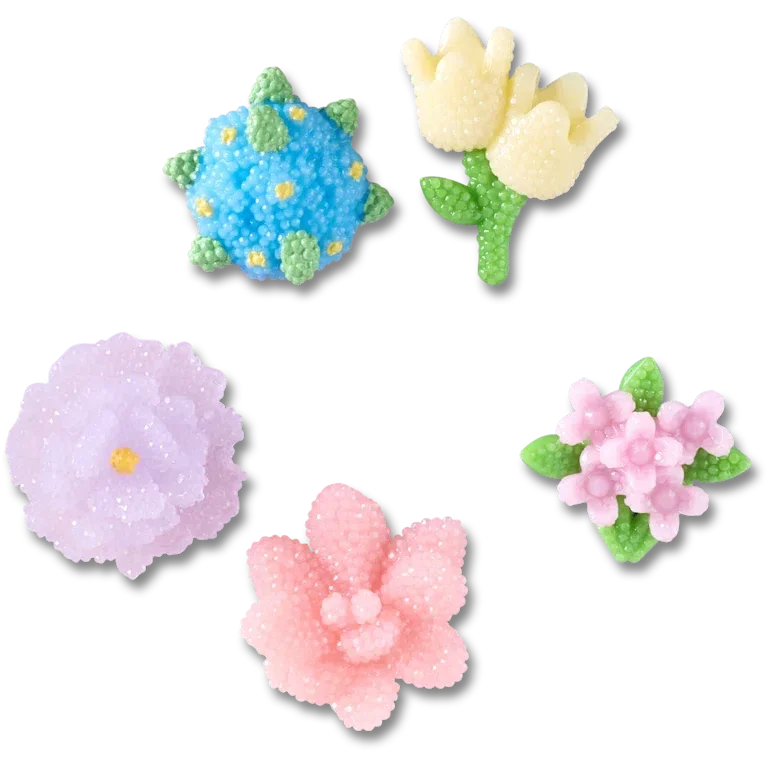 Jibbitz-Anstecker «Beaded Flowers» 5er-Pack Jibbitz-Anstecker «Beaded Flowers» 5er-Pack