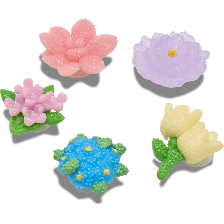 Jibbitz-Anstecker «Beaded Flowers» 5er-Pack Jibbitz-Anstecker «Beaded Flowers» 5er-Pack