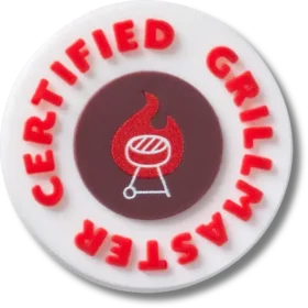Jibbitz-Anstecker «Certified Grill Master Badge»