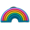 Jibbitz-Anstecker «Colors of the Rainbow»