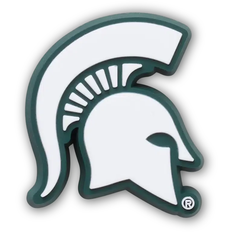 Jibbitz-Anstecker der Michigan State University Jibbitz-Anstecker der Michigan State University