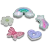 Jibbitz-Anstecker «Funky Girly Icons» 5er-Pack
