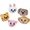 Jibbitz-Anstecker «Fuzzy Animal» 5er-Pack