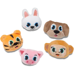 Jibbitz-Anstecker «Fuzzy Animal» 5er-Pack
