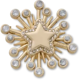 Jibbitz-Anstecker «Gem Starburst»