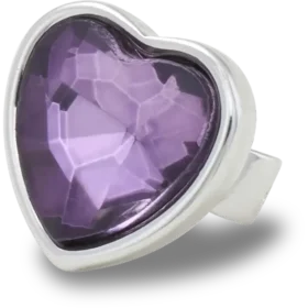 Jibbitz-Anstecker «Heart Gem Sandal C»