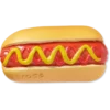 Jibbitz-Anstecker «Hot Dog mit Senf»
