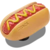 Jibbitz-Anstecker «Hot Dog mit Senf»