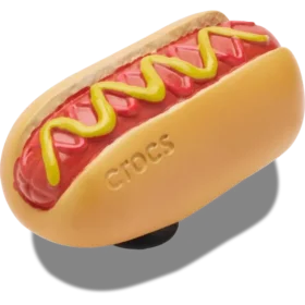 Jibbitz-Anstecker «Hot Dog mit Senf»