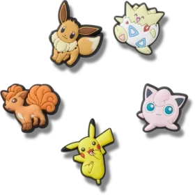 Jibbitz-Anstecker mit Pokémon-Figuren (5er-Pack)