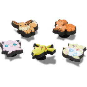 Jibbitz-Anstecker mit Pokémon-Figuren (5er-Pack)