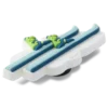 Jibbitz-Anstecker mit Ski- und Skistiefel-Motiven Jibbitz-Anstecker mit Ski- und Skistiefel-Motiven