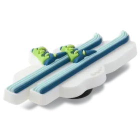 Jibbitz-Anstecker mit Ski- und Skistiefel-Motiven