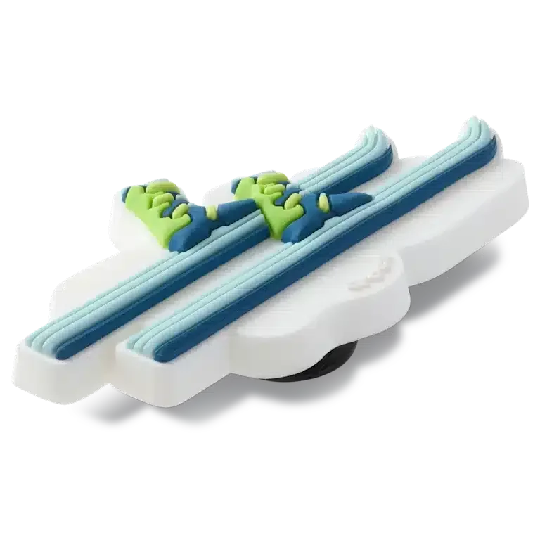 Jibbitz-Anstecker mit Ski- und Skistiefel-Motiven Jibbitz-Anstecker mit Ski- und Skistiefel-Motiven