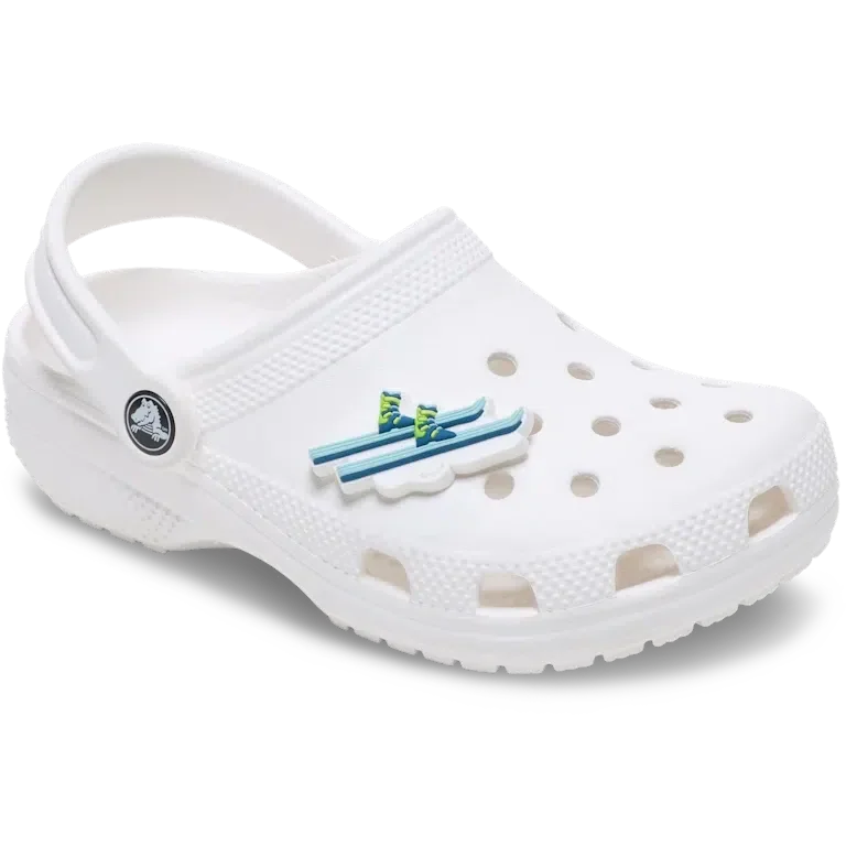 Jibbitz-Anstecker mit Ski- und Skistiefel-Motiven Jibbitz-Anstecker mit Ski- und Skistiefel-Motiven