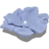 Jibbitz-Anstecker «Periwinkle-Blume mit Perle» Jibbitz-Anstecker «Periwinkle-Blume mit Perle»