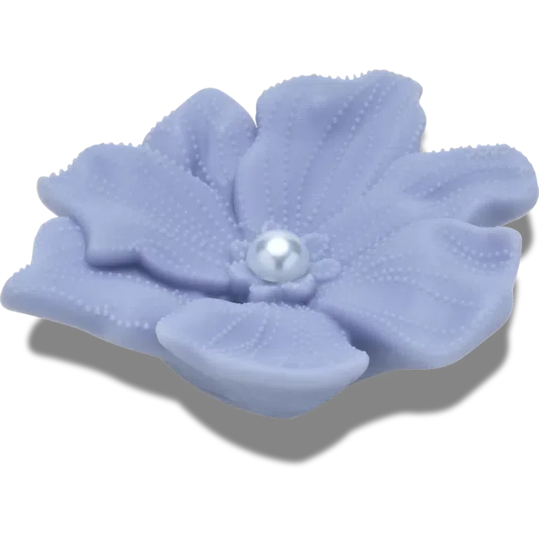 Jibbitz-Anstecker «Periwinkle-Blume mit Perle» Jibbitz-Anstecker «Periwinkle-Blume mit Perle»
