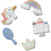 Jibbitz-Anstecker «Pretty Princess» im 5er-Pack