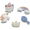 Jibbitz-Anstecker «Pretty Princess» im 5er-Pack