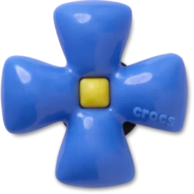 Jibbitz-Anstecker «Puffy Blue Flower»