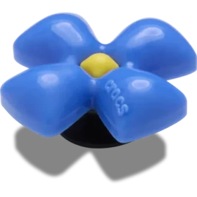 Jibbitz-Anstecker «Puffy Blue Flower»