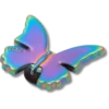 Jibbitz-Anstecker «Schillernder Schmetterling» Jibbitz-Anstecker «Schillernder Schmetterling»