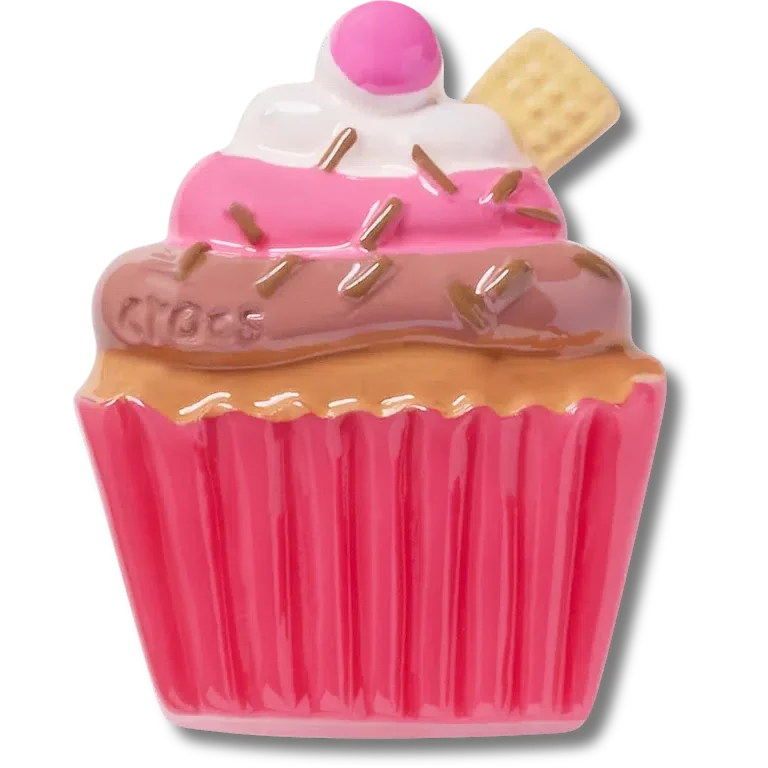 Jibbitz-Anstecker «Schokoladen-Cupcake» Jibbitz-Anstecker «Schokoladen-Cupcake»