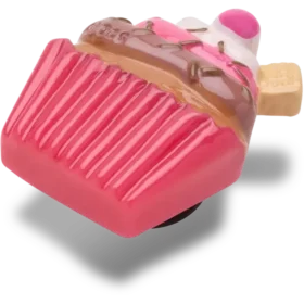 Jibbitz-Anstecker «Schokoladen-Cupcake»