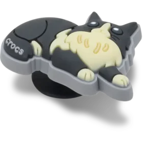 Jibbitz-Anstecker «Schwarze Katze mit Stiefeln»