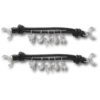 Jibbitz-Anstecker «Silver Icons Sandal Chain», 2er-Pack