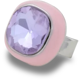 Jibbitz-Anstecker «Square Gem Sandal C»